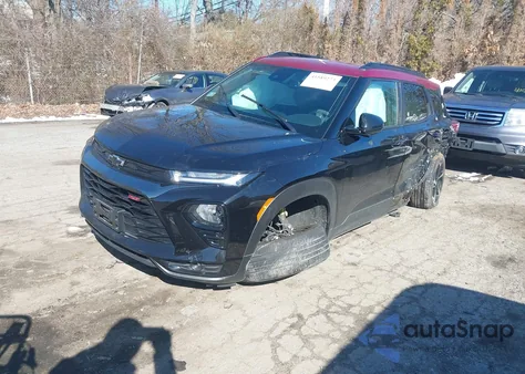 2021 Chevrolet Trailblazer Fwd Rs from USA, damaged, VIN KL79MTSL6MB111695